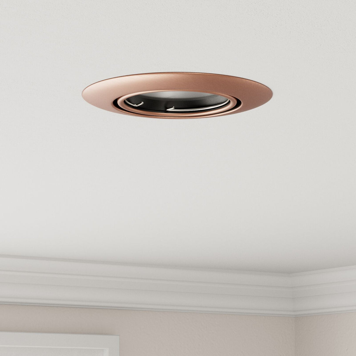 Recessed Spotlights 6 Pcs Round Gu10 Ø90 Mm Steel