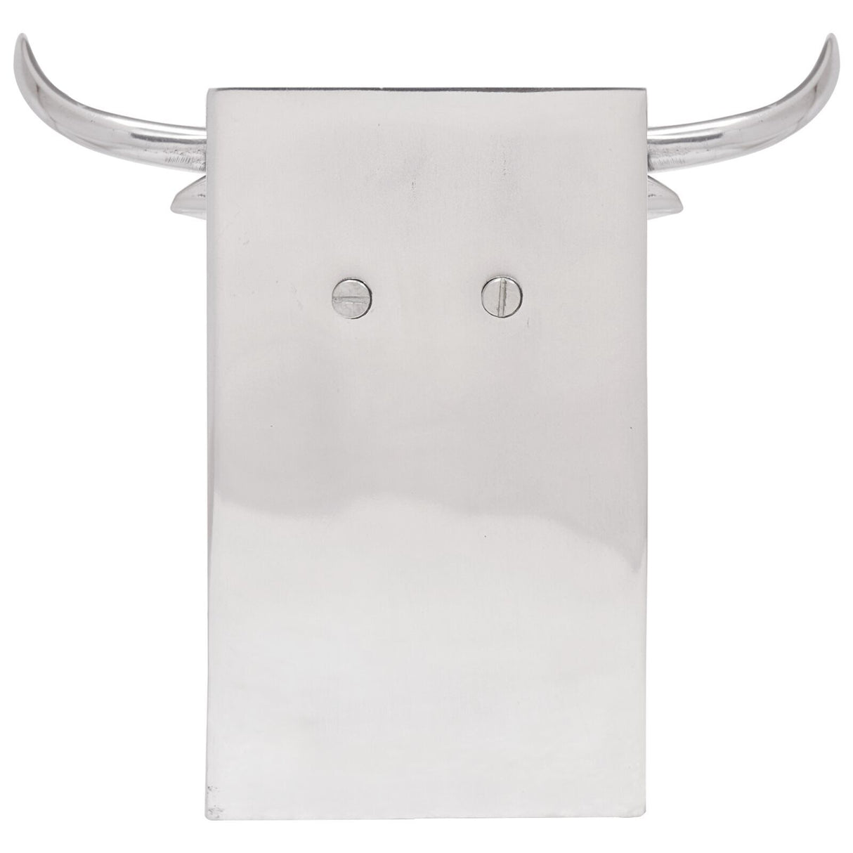 Bookends 2 Pcs Silver 12X9X19 Cm Aluminium