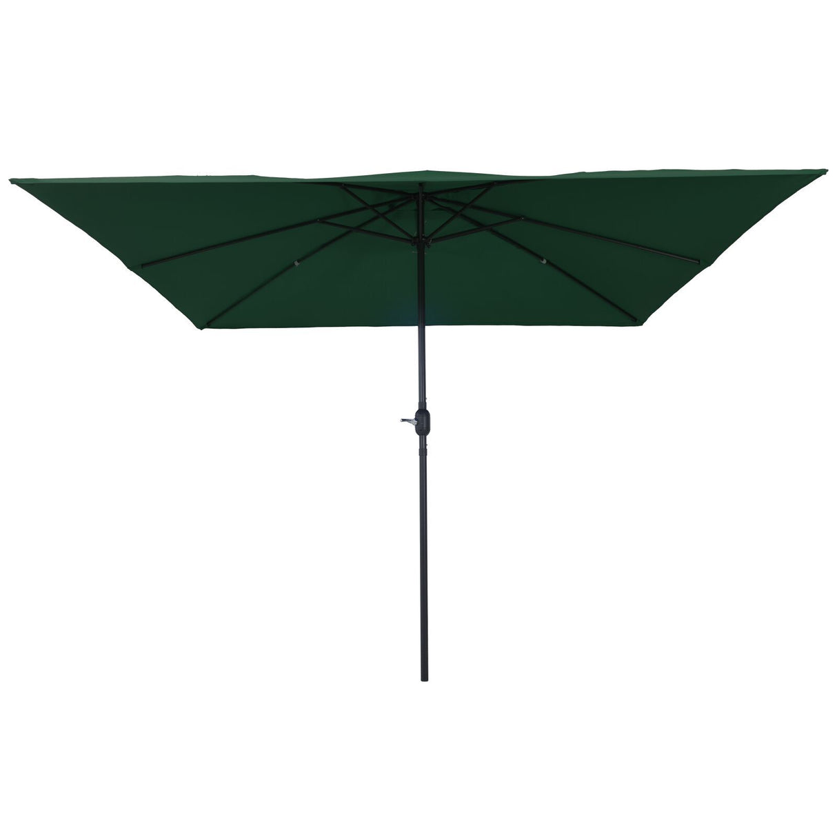 Square Garden Parasol 295X245 Cm White