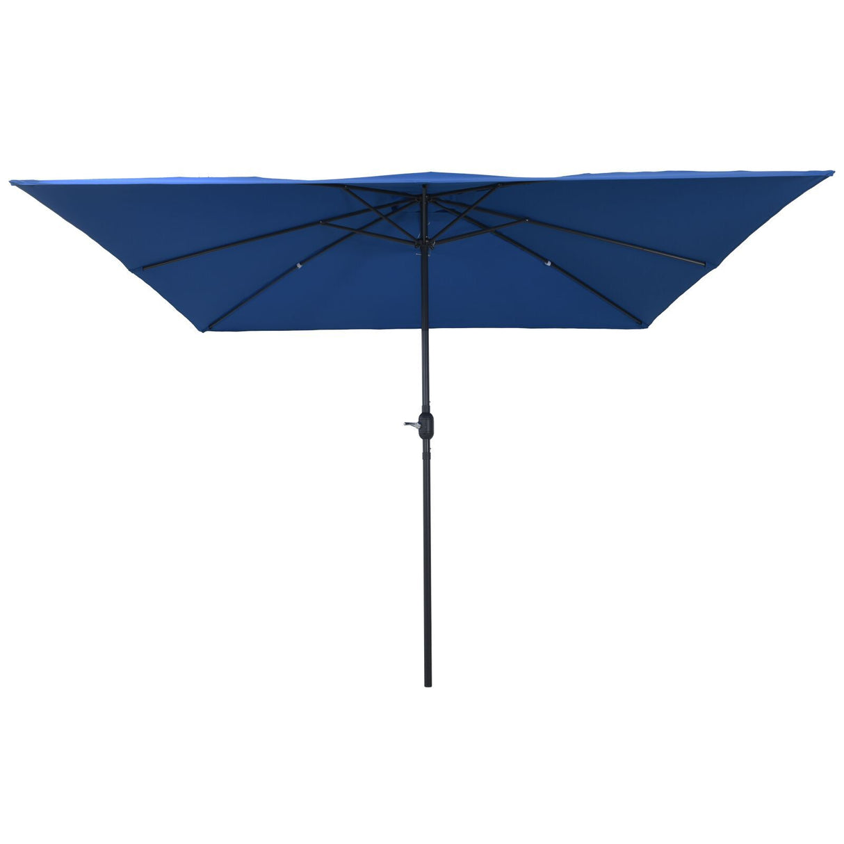 Square Garden Parasol 295X245 Cm White