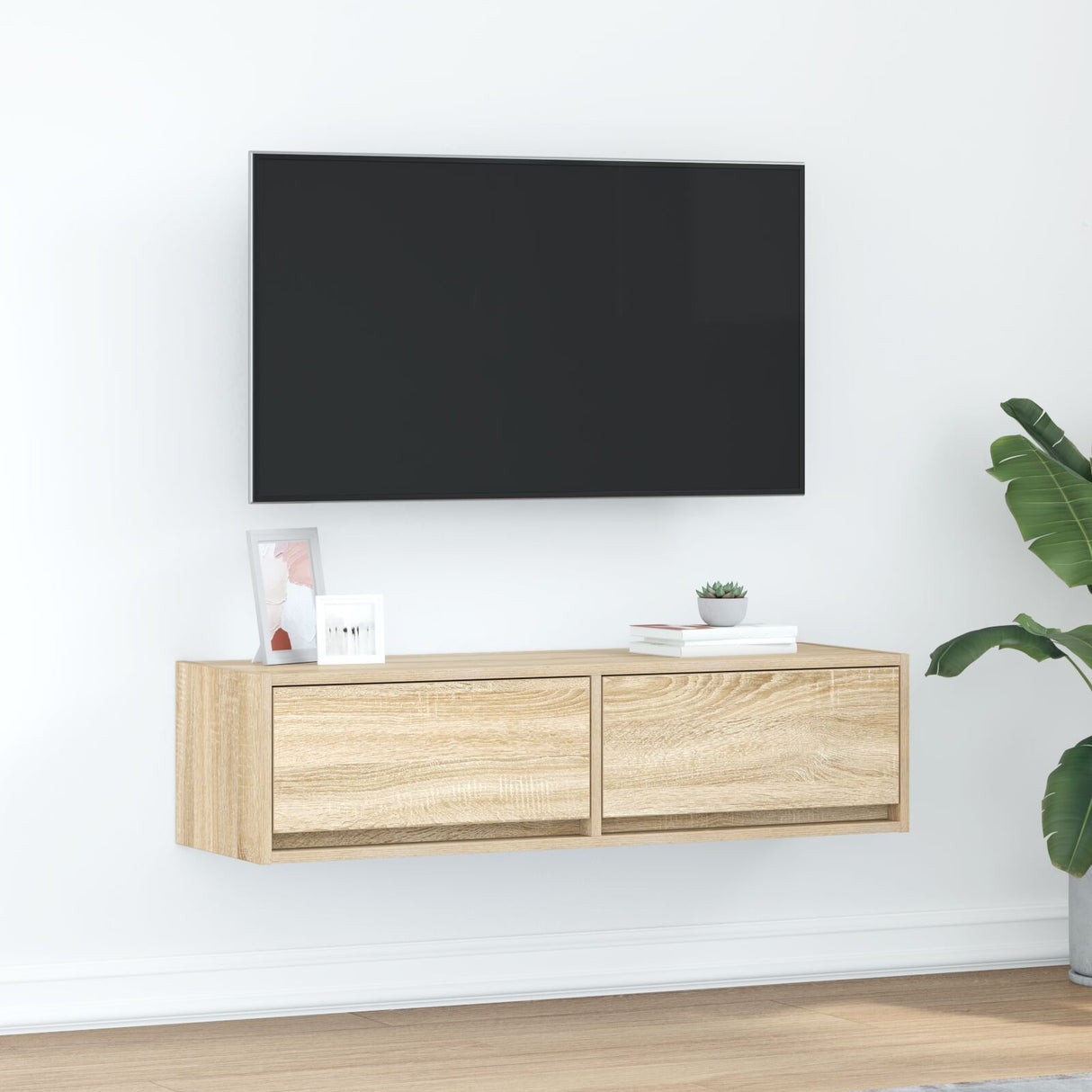 Tv Cabinet 100X31X25,5 Cm Engineered Wood