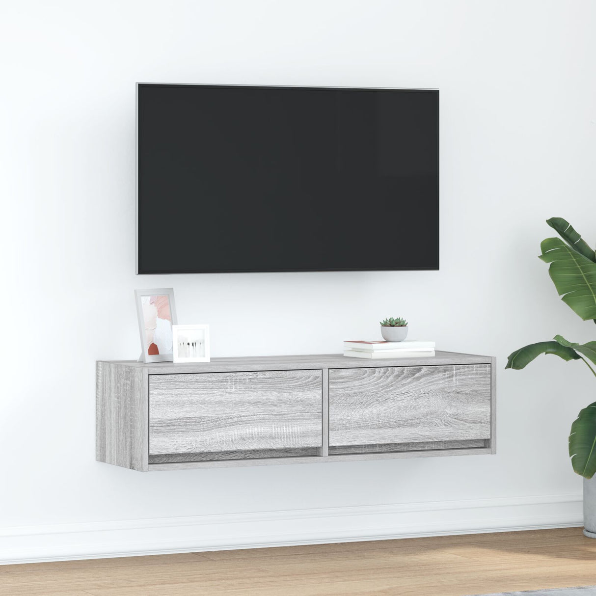 Tv Cabinet 100X31X25,5 Cm Engineered Wood