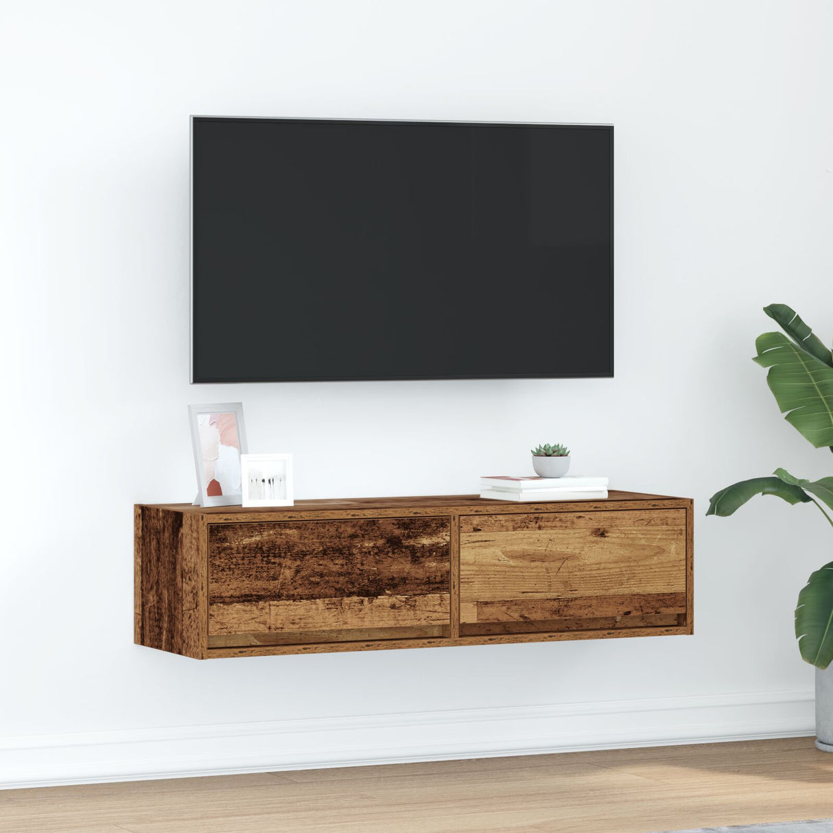Tv Cabinet 100X31X25,5 Cm Engineered Wood