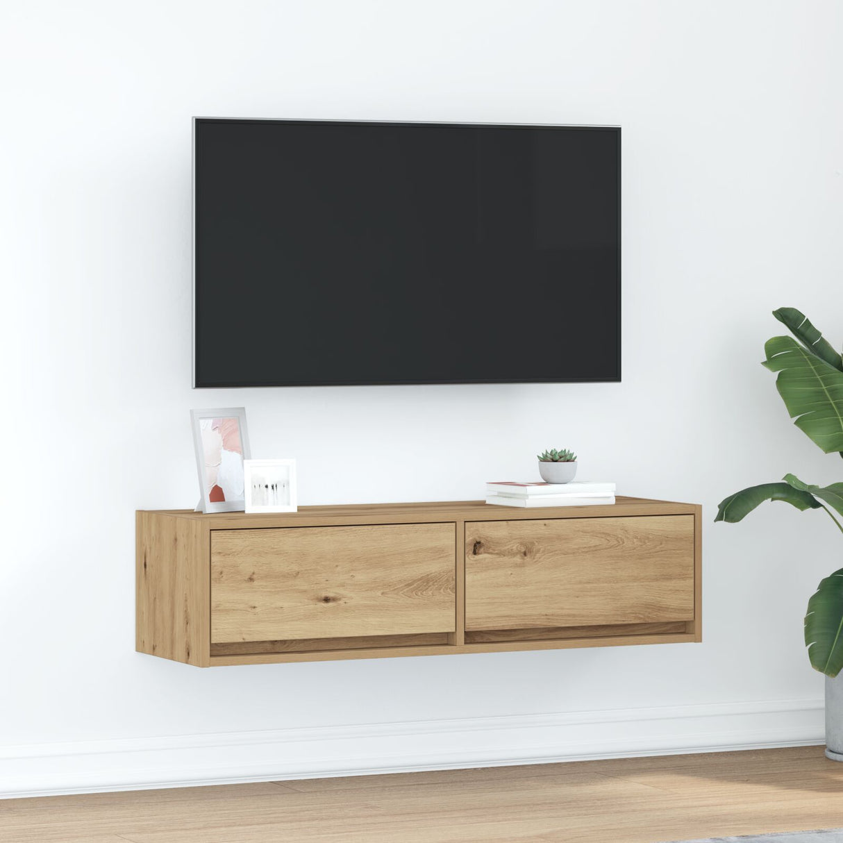 Tv Cabinet 100X31X25,5 Cm Engineered Wood