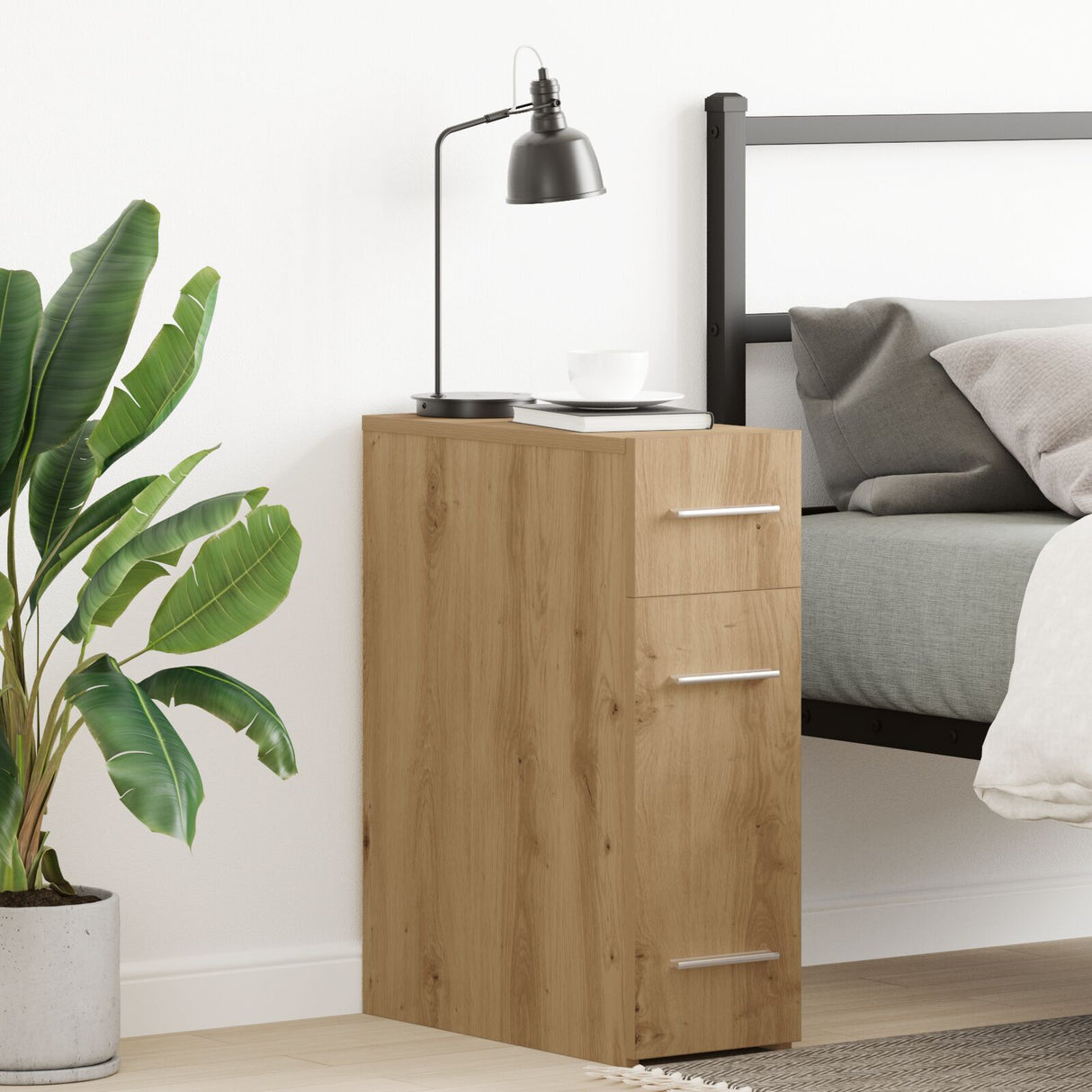 Apothecary Cabinet Artisan Oak 20X45.5X60 Cm Engineered Wood