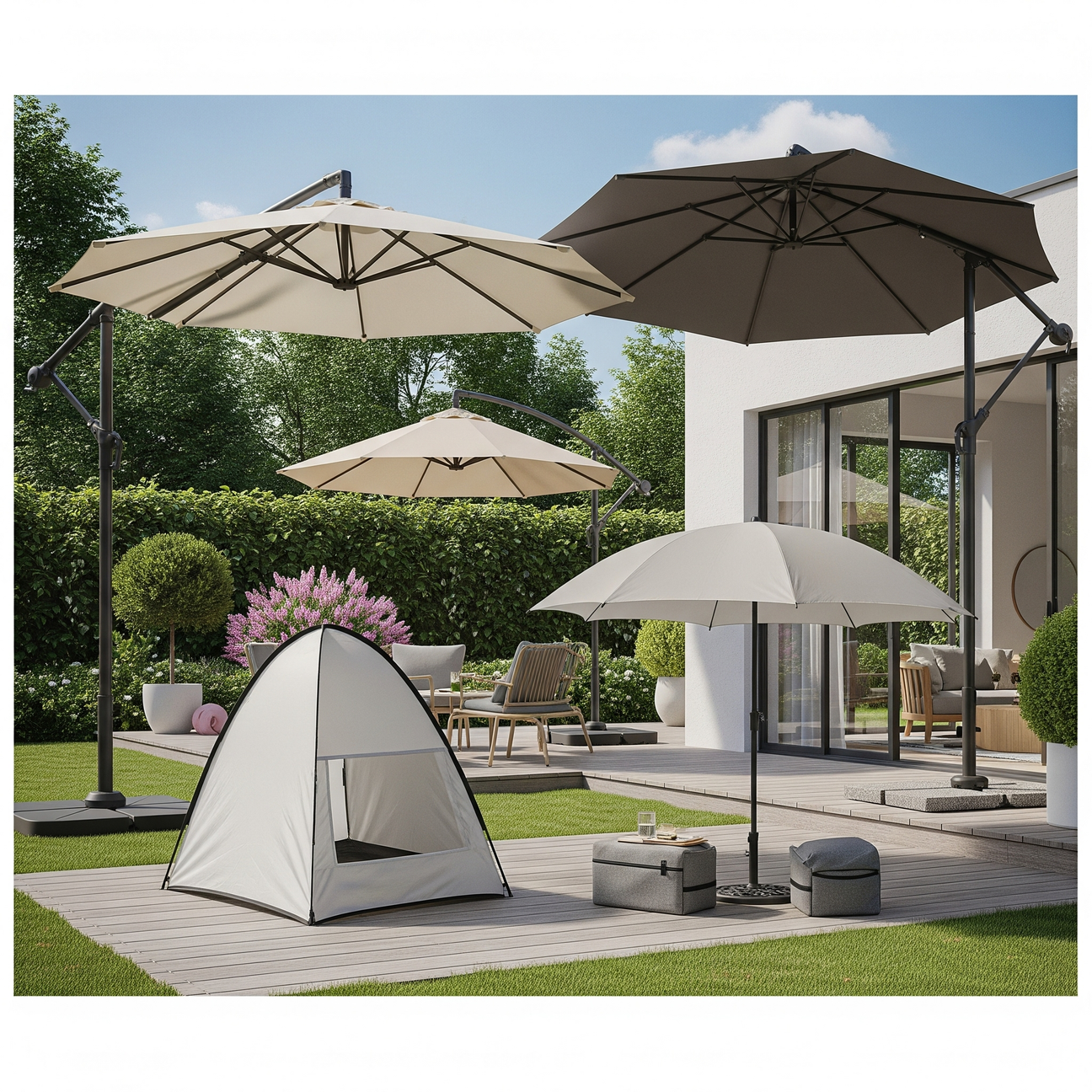 Outdoor Umbrellas & Sunshades
