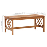 3 Piece Garden Lounge Set Solid Acacia Wood