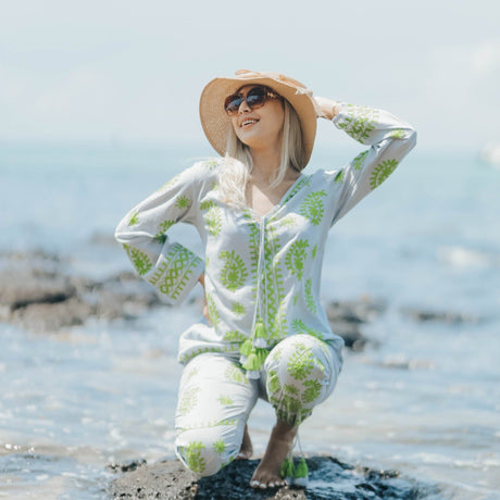 Relaxation Mode Two-Piece Set: Your New Favorite Holiday Outfit - Breathing Soul