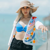 Blissful Escape Handmade Embroidery Blazer - Breathing Soul