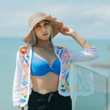 Blissful Escape Handmade Embroidery Blazer - Breathing Soul