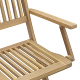 7 Piece Garden Dining Set Solid Wood Acacia