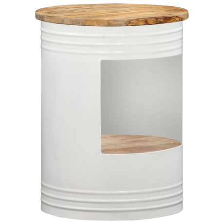 Bowl Shaped Coffee Table Solid Reclaimed Wood 60x60x30 cm
