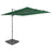 Garden Parasol with Portable Base Taupe