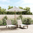Garden Parasol with Wooden Pole Anthracite 198x198x231 cm