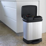 Curver Duo Pedal Bin Deco 23L+23L