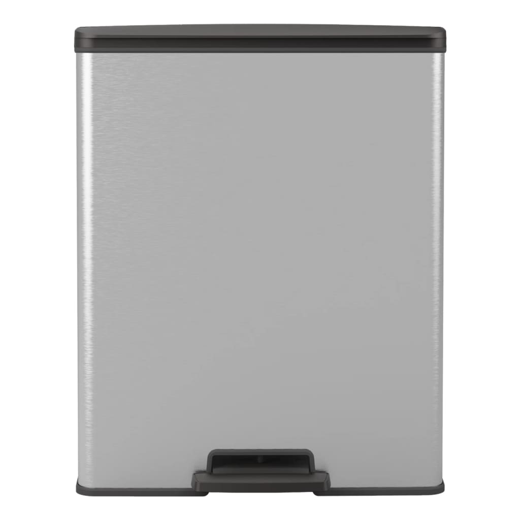 Curver Pedal Bin Deco Silver