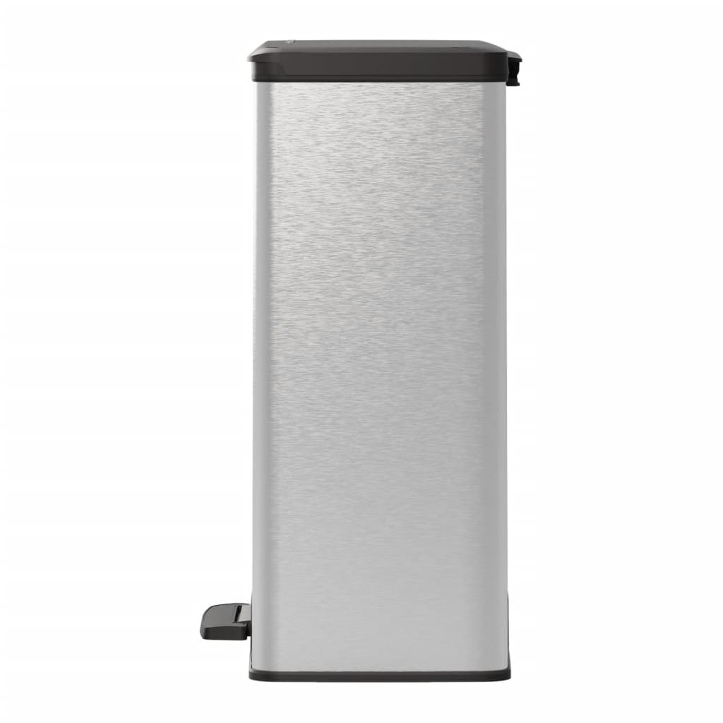 Curver Pedal Bin Deco Silver