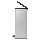 Curver Pedal Bin Deco Silver