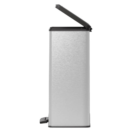 Curver Pedal Bin Deco Silver