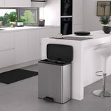 Curver Pedal Bin Deco Silver