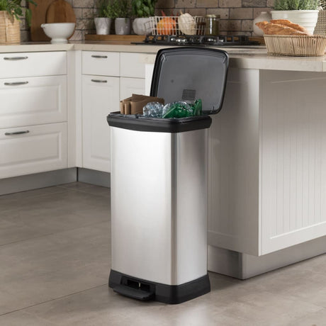 Curver Duo Pedal Bin Deco 23L+23L