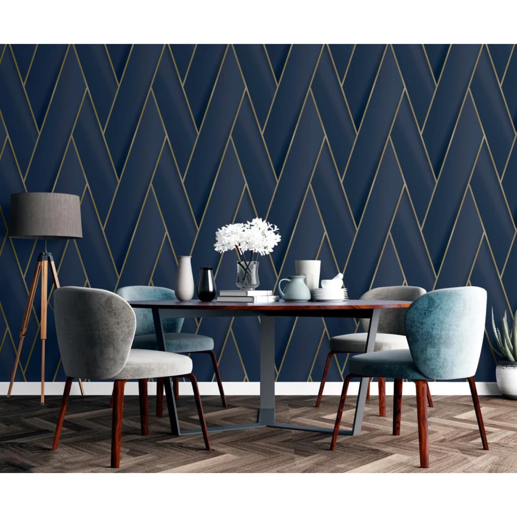Dutch Wallcoverings Wallpaper Geometric