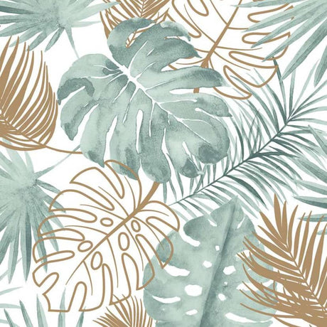 Dutch Wallcoverings Wallpaper Monstera Leaves