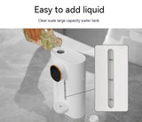 Touchless Automatic Mouthwash Dispenser - Wall Mounted, 3 Levels, 2 Cups