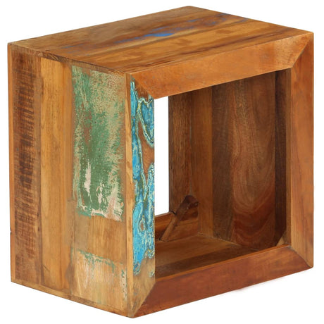 Stool 40x30x40 cm Solid Reclaimed Wood