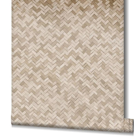 Noordwand Wallpaper Botanica Rattan Wickerwork