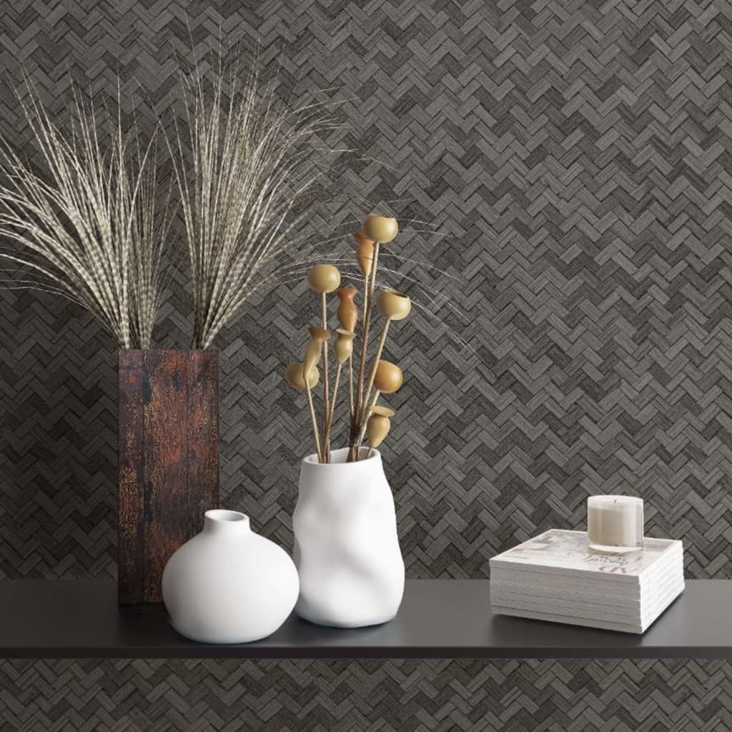 Noordwand Wallpaper Botanica Rattan Wickerwork