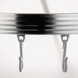 Ridder Universal Corner Shower Curtain Rail With Hooks Chrome 52500