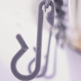 Ridder Universal Corner Shower Curtain Rail With Hooks Chrome 52500