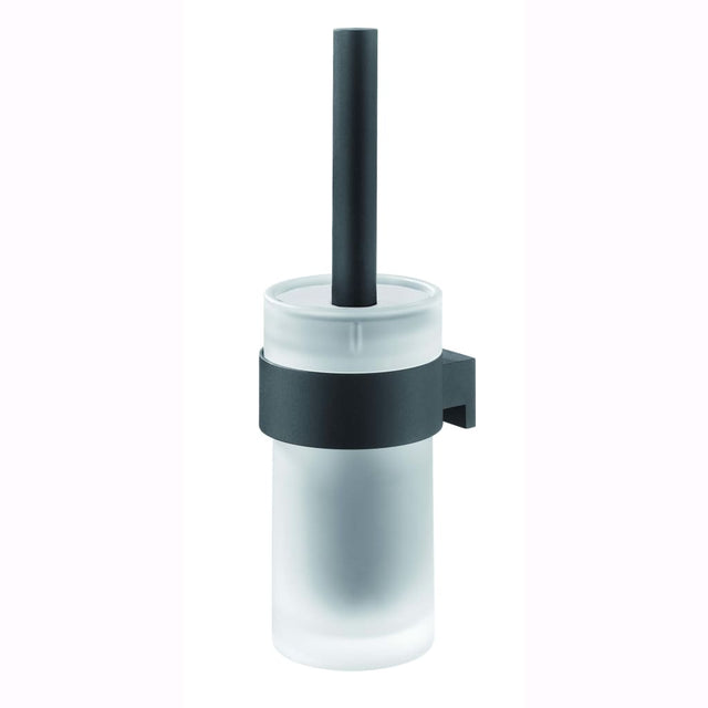 Tiger Toilet Brush And Holder &quot;Bold&quot; Matt Black