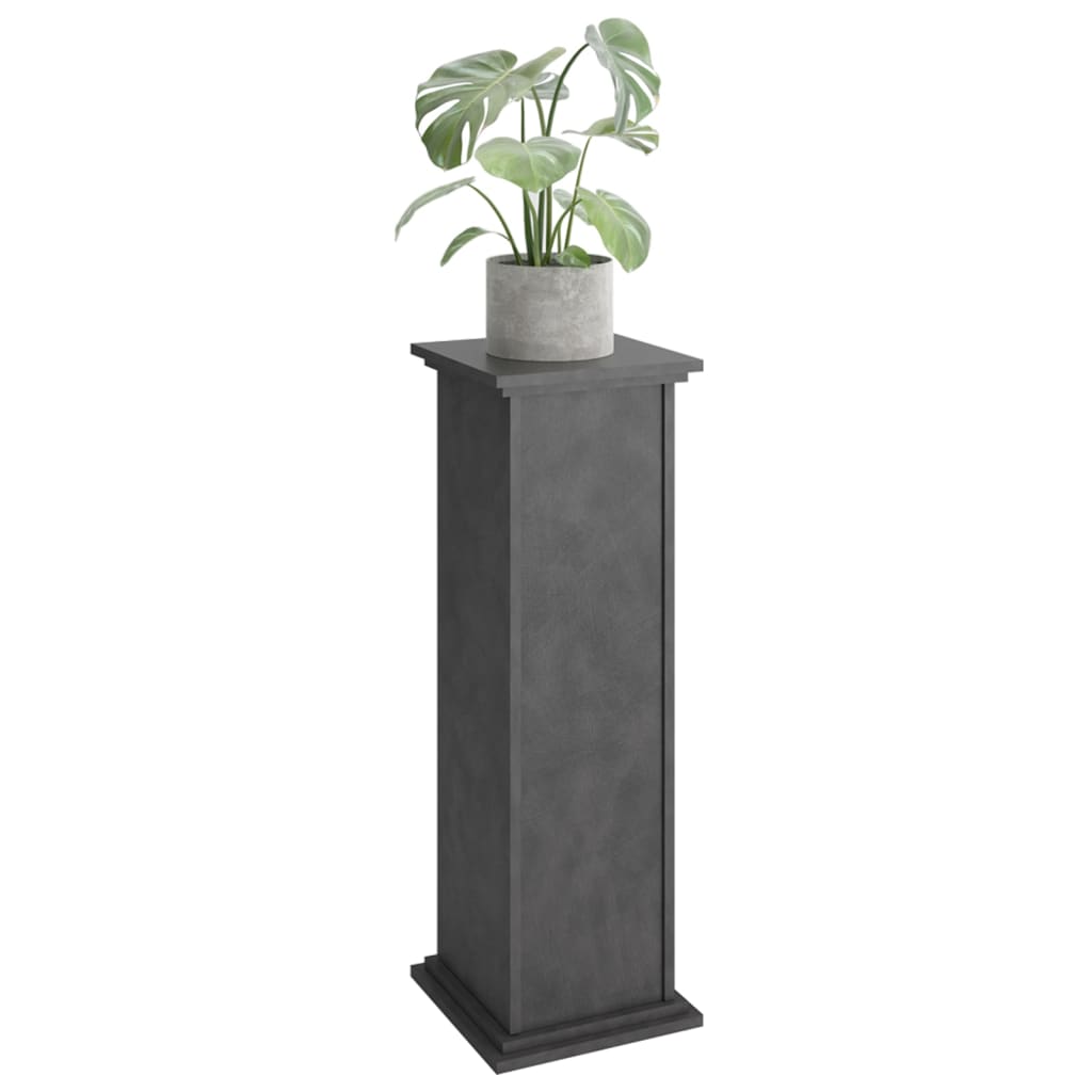 Accent Table with Door 88.5 cm Grey
