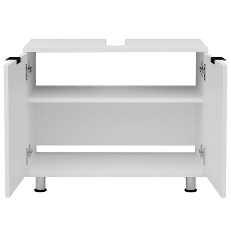 Fmd Under-Sink Bathroom Cabinet 70X32.9X49.5 Cm White