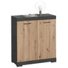 Fmd Dresser With 2 Doors 80X34.9X89.9 Cm