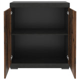 Dresser with 2 Doors 80x34.9x89.9 cm Grey and Old Style
