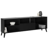 TV Cabinet 153.5x31.7x52 cm Black