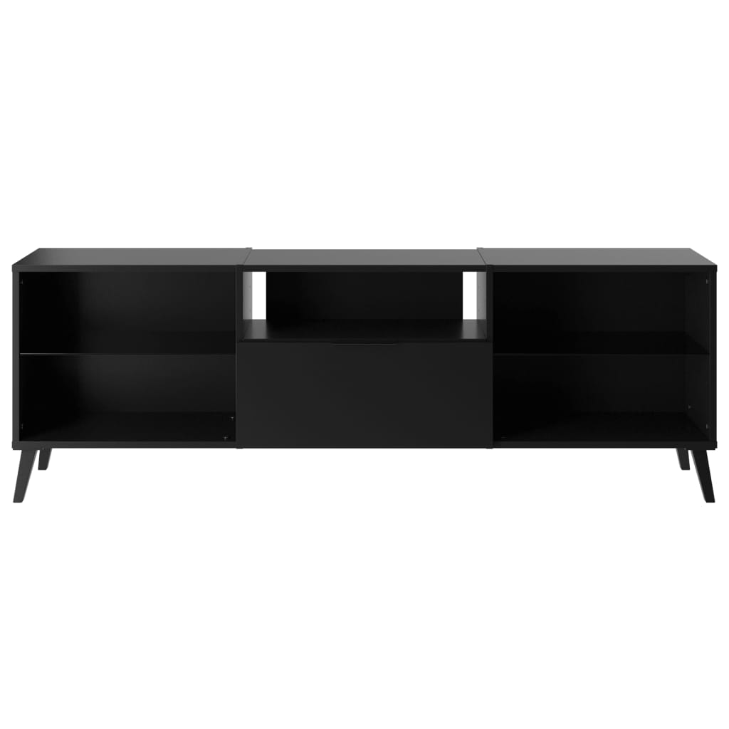 TV Cabinet 153.5x31.7x52 cm Black