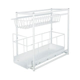 Hi 2-Tier Storage Drawer White
