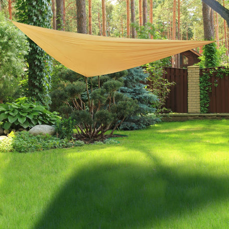 Hi Sunshade Sail Triangular Beige