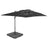 Garden Parasol with Portable Base Taupe