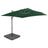 Garden Parasol with Portable Base Taupe