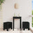 Bar Stools 2 pcs 40x36x75 cm Solid Wood Pine