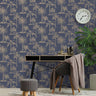Dutch Wallcoverings Wallpaper Tropical Trees