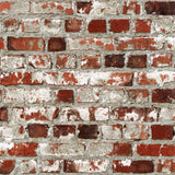 Dutch Wallcoverings Wallpaper Brick Red