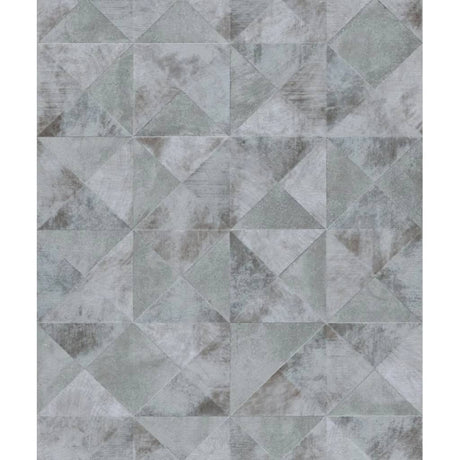 Noordwand Wallpaper Topchic Graphic Shapes Facet Metallic