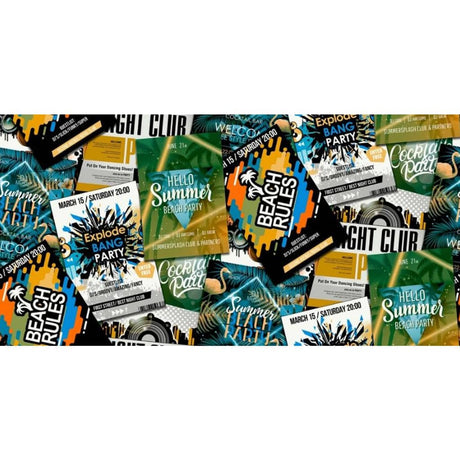 Noordwand Wallpaper Good Vibes Club Posters
