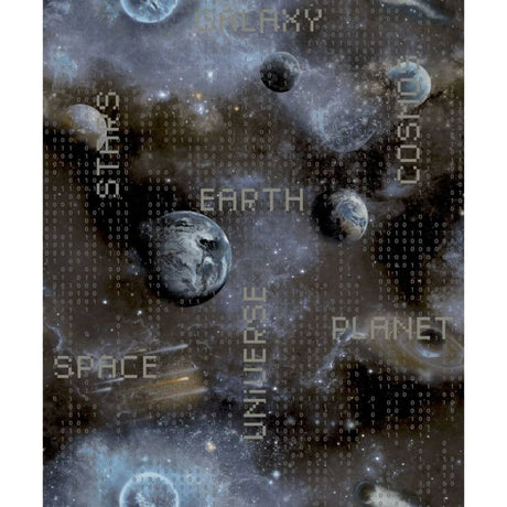 Noordwand Wallpaper Good Vibes Galaxy Planets And Text